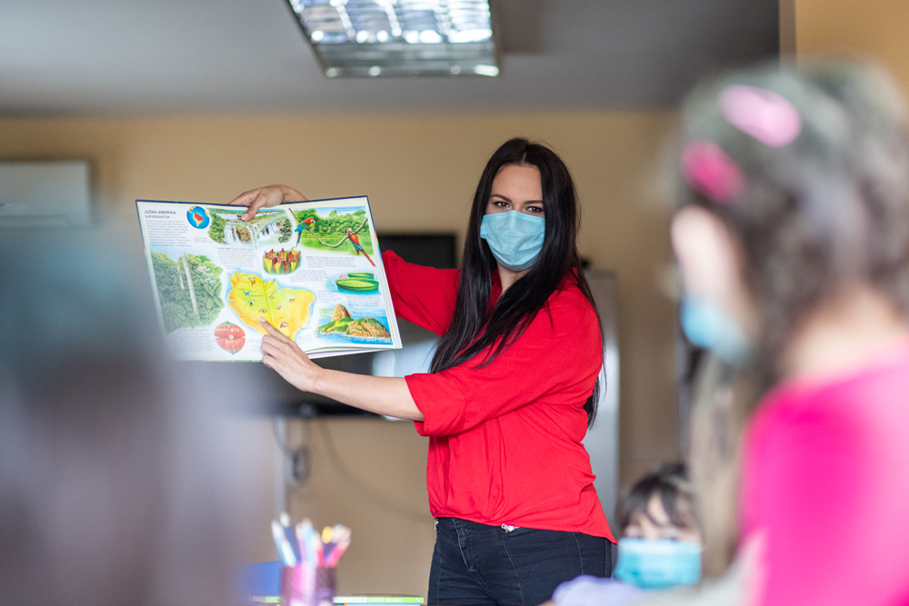 Bosnien Humanitäre Hilfe für Minderjährige, Frauen und gefährdete Personen